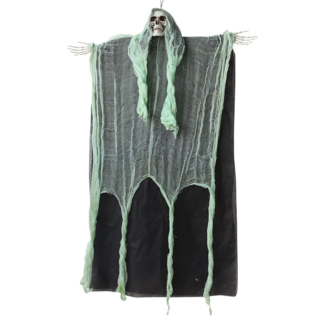 XZNGL Halloween Pendant Decoration Props Skull Ghost Horror Haunted House Bar Decorati