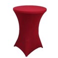 thumbnail image 1 of Wweixi Ensemble Polyvalent de Table Cocktail Élastique Convenant à Toute Occasion Polyester Écologique Rouge 1 Ensemble, 1 of 6