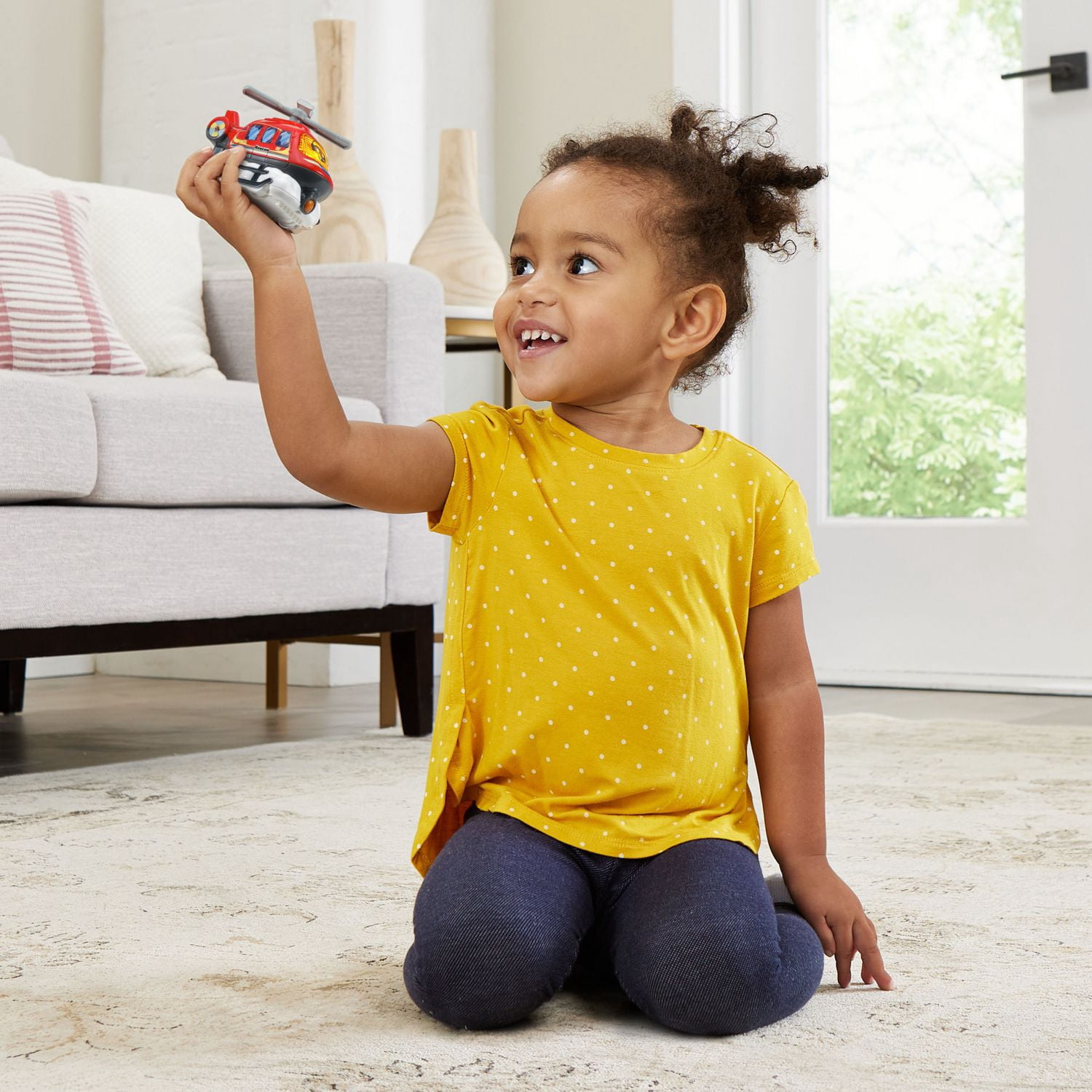 VTech Tut Tut Bolides Malo, hélico turbo - hélicoptère parlant - Version anglaise