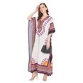 thumbnail image 2 of Oussum Robe Kaftan Longue pour Femmes, Robe Maxi Décontractée d'Été Ample pour Dames, Grande Taille, Robe de Soirée Confortable, Caftan en Ligne, 2 of 4