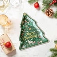 thumbnail image 1 of Fridja Sales Christmas Day Shaped Plates Christmas Tree Wapiti Santa Claus Party Decoration Disposable Christmas Dinner Plates Tableware Christmas Decoration, 1 of 6
