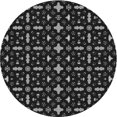 thumbnail image 1 of Ahgly Company Tapis d'Intérieur Lavables en Machine, Carrés, Transitionnels, de Nuit, Noirs, Carrés de 3', 1 of 7