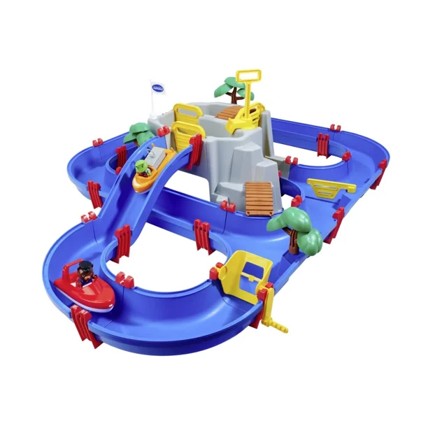 AquaPlay Mountain Lake Water Play Set – 70 Piece Interactive Canal