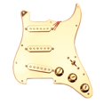 thumbnail image 1 of Esquirla Or Précâblé Miroir Guitare Électrique SSS Pickguard Anti-Rayures Pick Guard, 1 of 8