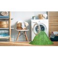 thumbnail image 2 of Ahgly Tapis Rectangulaire Lavable en Machine Intérieur Transitionnel Vert Émeraude, 2 Pieds x 3 Pieds, 2 of 7