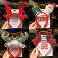 thumbnail image 2 of Christmas Headband Snowflake Antlers  Tree Hair Band 2023 Christmas Decor, 2 of 4