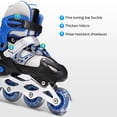 thumbnail image 4 of transemion Patins en Ligne 3 en 1 Triskates et Patins à Roulettes pour Enfants Patins à Roulettes Réglables Patins à Glace, 4 of 9
