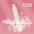 thumbnail image 4 of Amdohai Hot Water Bottle with Plush Cover 2L Long Strip Rubber Hot Water Bag Heat, 4 of 7