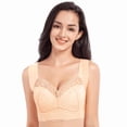 thumbnail image 2 of Clearance Sale 2025 Intimates Women's Plus Size Unadjustable Sports Extra-Elastic Breathable Lace Trim Bra, 2 of 4