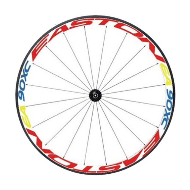 CAROOTU 2Pcs EA Wheel Set Stickers Mountain Bike Wheel stickers Ring Stickers Bicycle Wheel Rim Decals