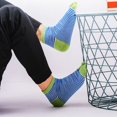 thumbnail image 2 of 3 Pairs Flip Flop Socks Fashion Creative Cotton Socks Ankle Socks Big Toe Socks, 2 of 10