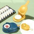 thumbnail image 2 of Dumpling Maker 2 In 1 Dumpling Tool Manual Dumpling Dough Dumpling Making Device Machine Multifunctional For Home Kitchen Use Darling Dumplings Dumpling Wrap Dumpling Stainless Dough Roller compatible, 2 of 8
