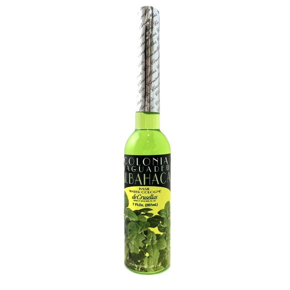 Crusellas Eau de Cologne Basilic (Colonia Agua de Albahaca) 7 Fl. Oz.