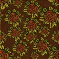 thumbnail image 1 of Ahgly Company Machine Washable Indoor Square Transitional Dark Yellow Green Area Rugs, 5' Square, 1 of 7