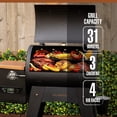 thumbnail image 3 of Pit Boss 700 Wood Pellet Grill - Classic, Onyx Edition, 3 of 9
