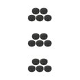 thumbnail image 3 of Transemion 5pcs Empty Aluminum Jars Cosmetic Screw Balm Lip Lid Cans Containers Black 20ml 3Set, 3 of 6