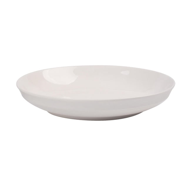 Mainstays Porcelain White Color Plate 8"