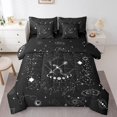 thumbnail image 1 of YST 7-piece Sagittarius Bedding Comforter Set, Hippie Nebula, King, 1 of 4
