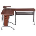 thumbnail image 3 of Techni Mobili L Shaped Modern Office Desk and Computer Workstation, 3 of 5
