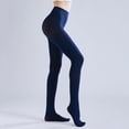 thumbnail image 4 of Ohufall Collants Opaques Doux Unis pour Femmes Collants pour Femmes avec Pieds, 4 of 4