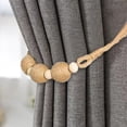 thumbnail image 4 of Chmadoxn Home Decor, Curtain Tiebacks Ropes Boho Curtain Tiebacks Curtain Holdbacks For Wall Curtain Tiebacks Window Drape Tie Back With Hooks For Bedroom Wall Dining Decoration The curtain bands, 4 of 6