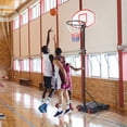 thumbnail image 4 of Costway 7.1FT-8.1FT Adjustable Basketball Hoop System with 2 Nets & Wheels Indoor Outdoor, 4 of 10