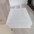 thumbnail image 3 of Decodeary Reusable Eco-Shopping Bag Folding Eco-Friendly Shoulder Storage Bag white 1Set, 3 of 6