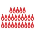 thumbnail image 1 of Plastic Trimming Blade, 25PCS Lawn Mower Replacement Blades Lightweight  For Garden Devices Red, 1 of 8