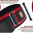 thumbnail image 2 of RDX Weight Lifting Belt, 6 Inch Curved Padded Back Lumbar Support, Functional Fitness Strength Training, Core Exercise Workout Bodybuilding Powerlifting Deadlifts Squats, Home Gym Equipment, 2 of 8