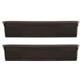 thumbnail image 1 of Southern Patio 36 Inch Medallion Hanging Windowsill Garden Box Planter (2 Pack), 1 of 5