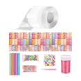 thumbnail image 4 of Ruban à Bulles Soufflées DIY Ruban Double Face Réutilisable Ruban Adhésif pour Balles Jouets pour Enfants Style C, 4 of 8