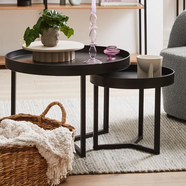 Anko Noir Coffee Table Set