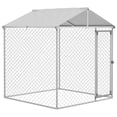thumbnail image 1 of PawHut 6.6' x 6.6' x 7.8' Covered Dog Kennel for Small Medium Dogs, 1 of 10
