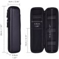 thumbnail image 2 of CHLUA EVA Hard Shell Pencil Case Holder with Mesh Pockets, Black, 1 Count, 2 of 3
