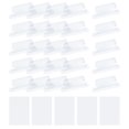 thumbnail image 1 of Uxcell Hanging File Folder Tabs, 2 Inch File Folder Tabs and Inserts Plastic Clear File Folder Labels Filing Tabs for Hanging File Folders, Clear, 150 Pcs, 1 of 7