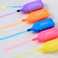 thumbnail image 4 of Meitianfacai Highlighters, Chisel Point, Assorted Colors, 5 Count, 5 Pack, 4 of 5