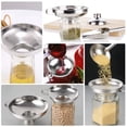 thumbnail image 3 of Food Grade Stainless Steel Large Funnel Leakage Wide Mouth Kitchen Funnel Fruit Filling Kitchen, 3 of 6