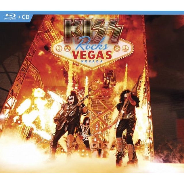 UNI DIST CORP Musique KISS-KISS ROCKS VEGAS (BLU-RAY/CD COMBO/2015/HARD ROCK Hôtel) BR335379