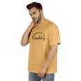 thumbnail image 4 of Inkmeso T-Shirt à Col Rond pour Hommes avec Imprimé Graphique Promoted To Daddy€ pour Papa pour la Première Fois, 4 of 7