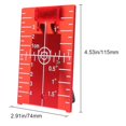 thumbnail image 3 of 1 Pcs 11.5cmx7.4cm inch/cm Lase Target Card Plate for Green/Red Lase Level, 3 of 9