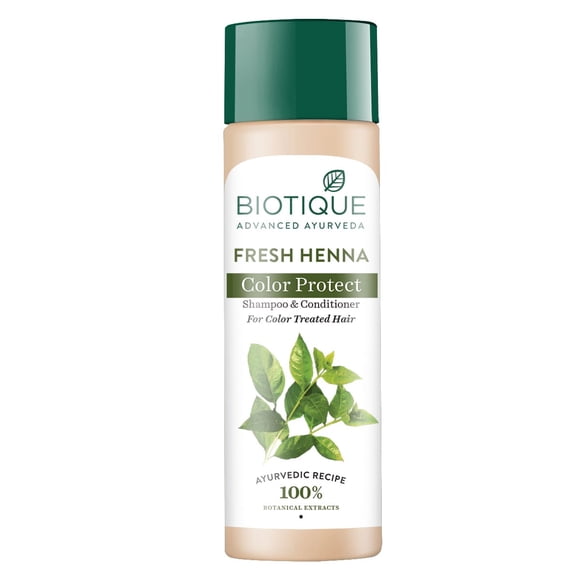 Biotique Fresh Texture Shampoo & Conditioner - Henna Leaf 120ml