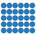 thumbnail image 1 of Unique Bargains 6' Round Floor Sticker Classroom Spot Marker Adhesive Waterproof Vinyl Line Up Sign Ice Blue 30 Pack, 1 of 7