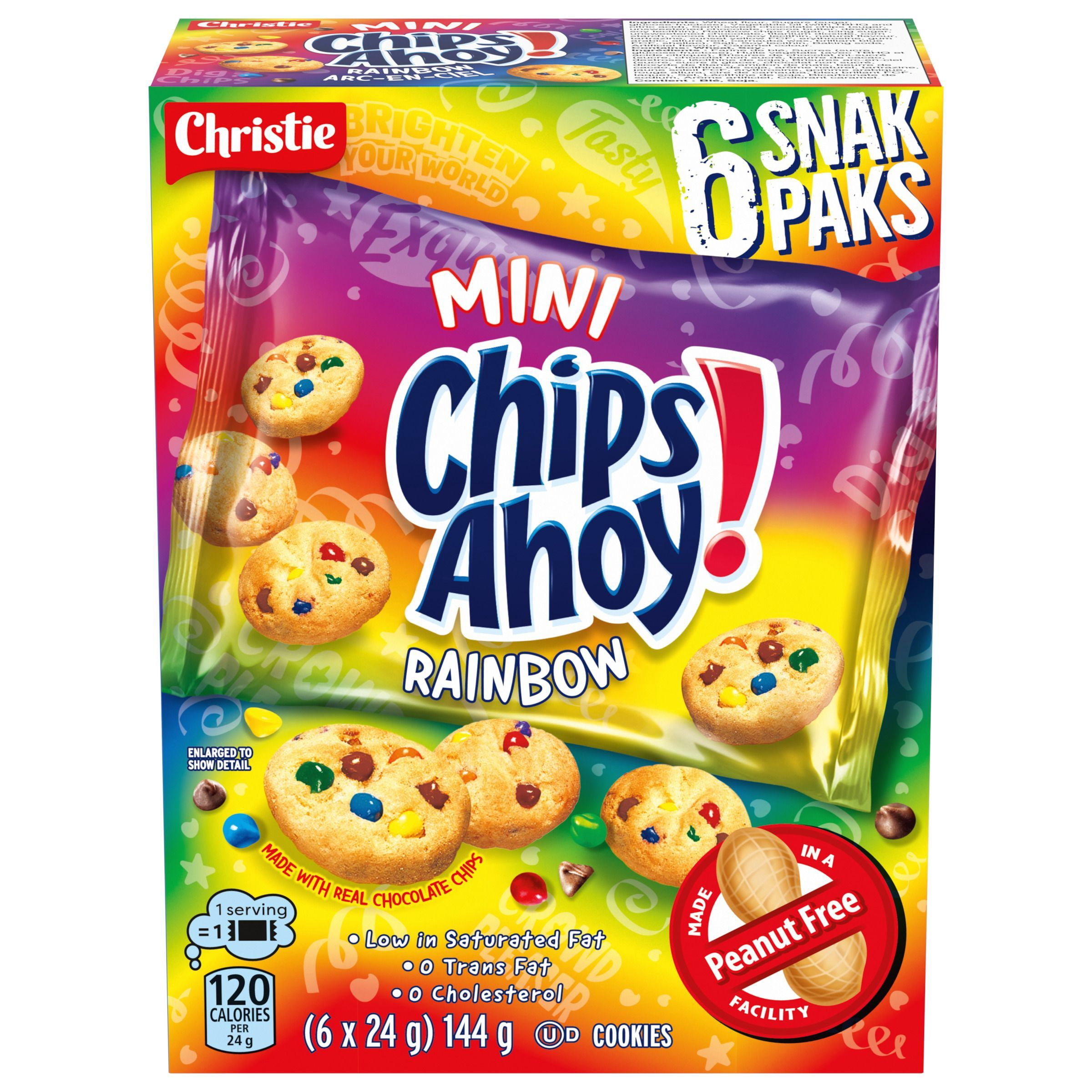 CHIPS AHOY! MINI RAINBOW SNAK PAK