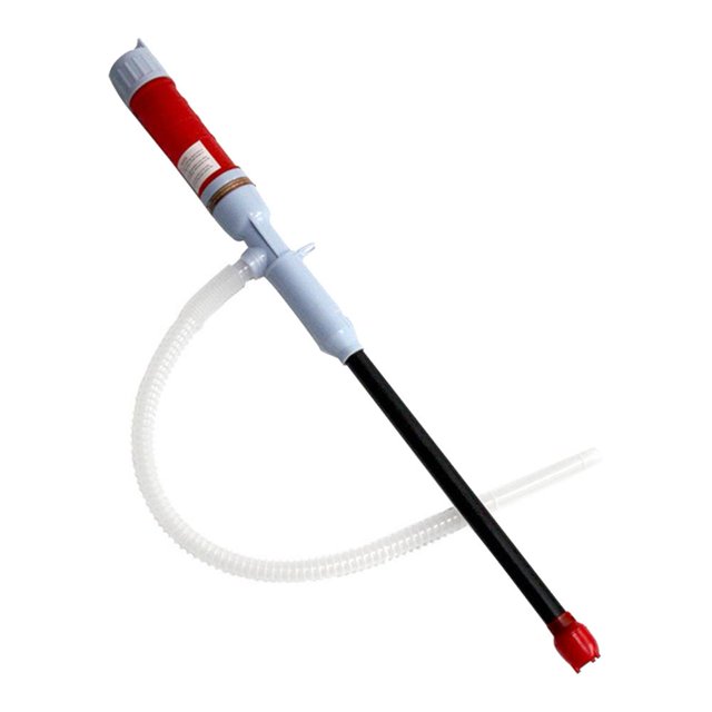 Famelof Liquid Oil Transfer Pump Water Pump Electric Fish Tank Siphon Pump (Red)