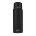 thumbnail image 1 of Ello 18 oz Flip & Fill Black Stainless Steel Water Bottle, 1 of 7