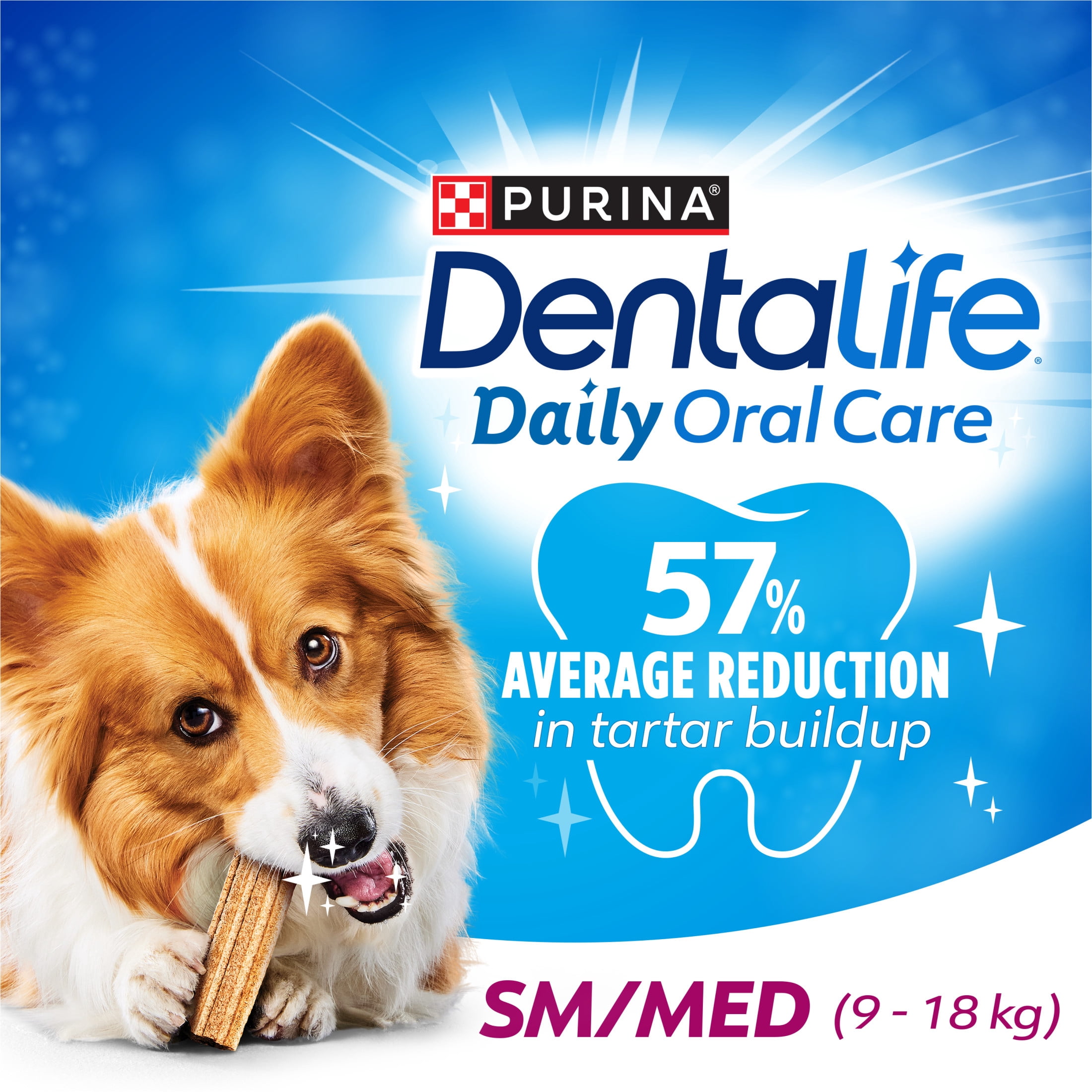 DentaLife Gâteries pour Chiens pour les Soins Buccodentaires Quotidiens pour Races Petites et Moyennes