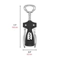 thumbnail image 5 of Starfrit Wing Corkscrew, Zinc Die-Cast, Non-Slip Handles, Lever Arms, 7.7", 5 of 5