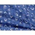thumbnail image 4 of oneOone Rayon Blue Fabric Geometric Fabric For Sewing Printed Craft Fabric By The Yard 56 Inch Wide, 4 of 5