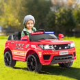 thumbnail image 3 of Costway Voiture Électrique 12 V pour Enfants avec Télécommande Lumières/sons Rouge, 3 of 10