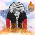 thumbnail image 3 of Veste Homme Hiver Mode Automne et Hiver Ample Décontractée Couleur Unie, 3 of 6